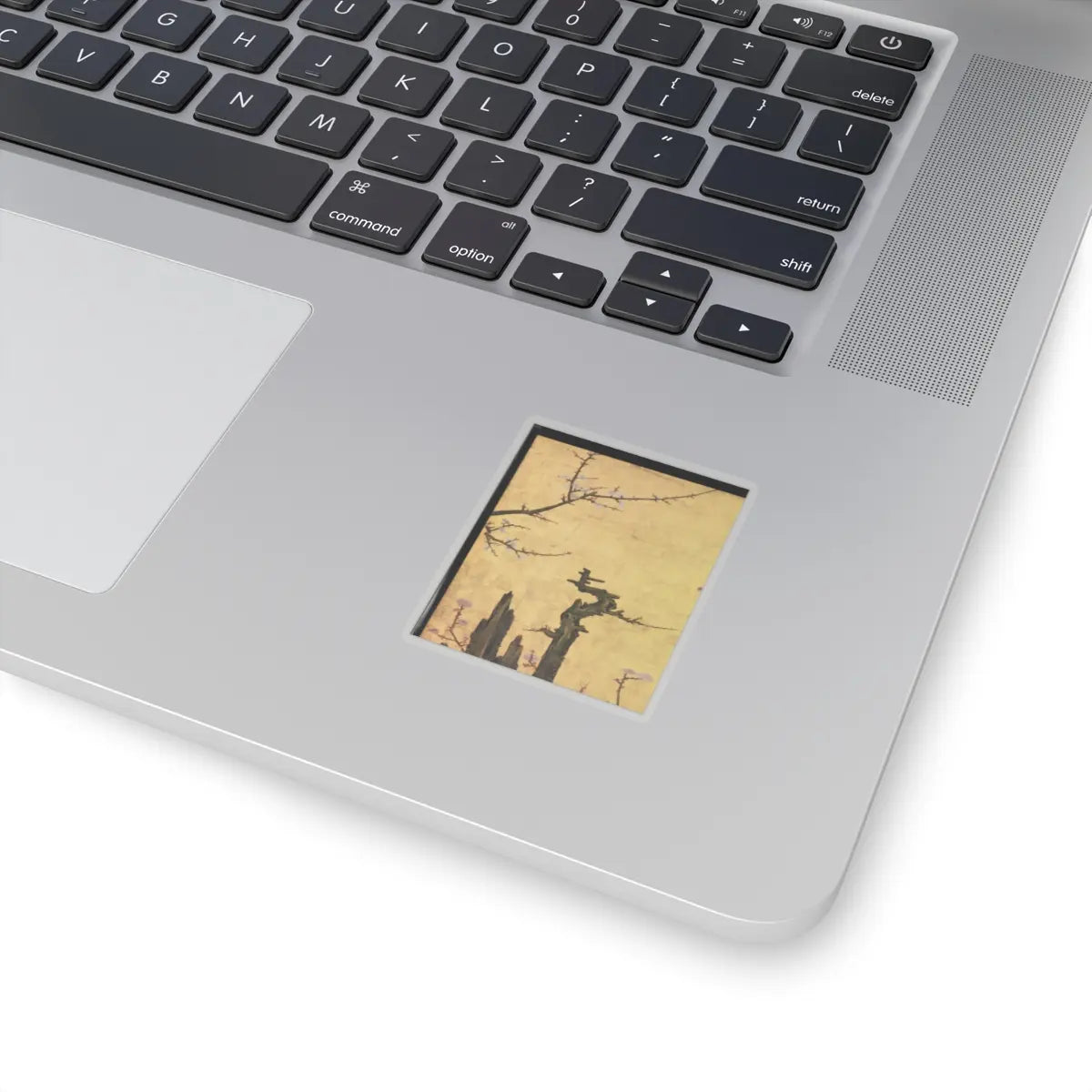 Kano Sansetsu - Old Plum - 1646 v9 - STICKER Vinyl Kiss-Cut Decal