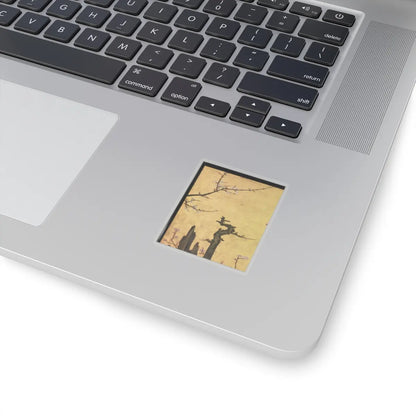 Kano Sansetsu - Old Plum - 1646 v9 - STICKER Vinyl Kiss-Cut Decal