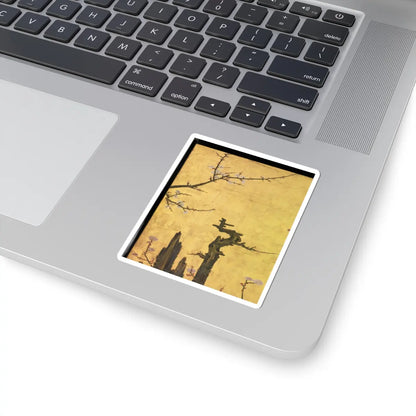 Kano Sansetsu - Old Plum - 1646 v9 - STICKER Vinyl Kiss-Cut Decal