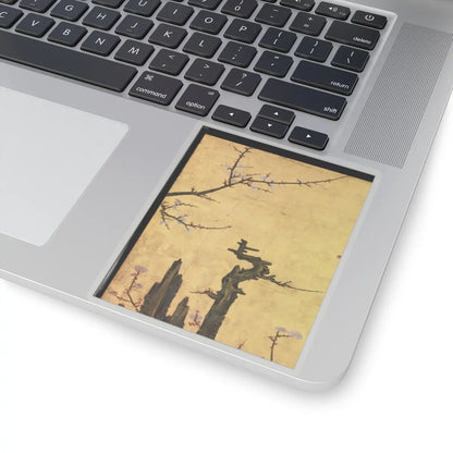 Kano Sansetsu - Old Plum - 1646 v9 - STICKER Vinyl Kiss-Cut Decal