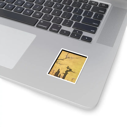 Kano Sansetsu - Old Plum - 1646 v9 - STICKER Vinyl Kiss-Cut Decal