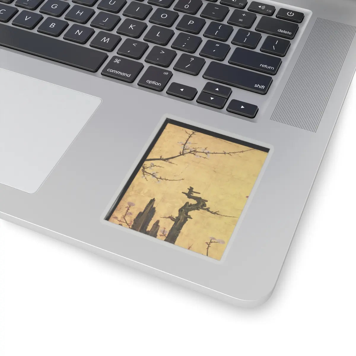 Kano Sansetsu - Old Plum - 1646 v9 - STICKER Vinyl Kiss-Cut Decal