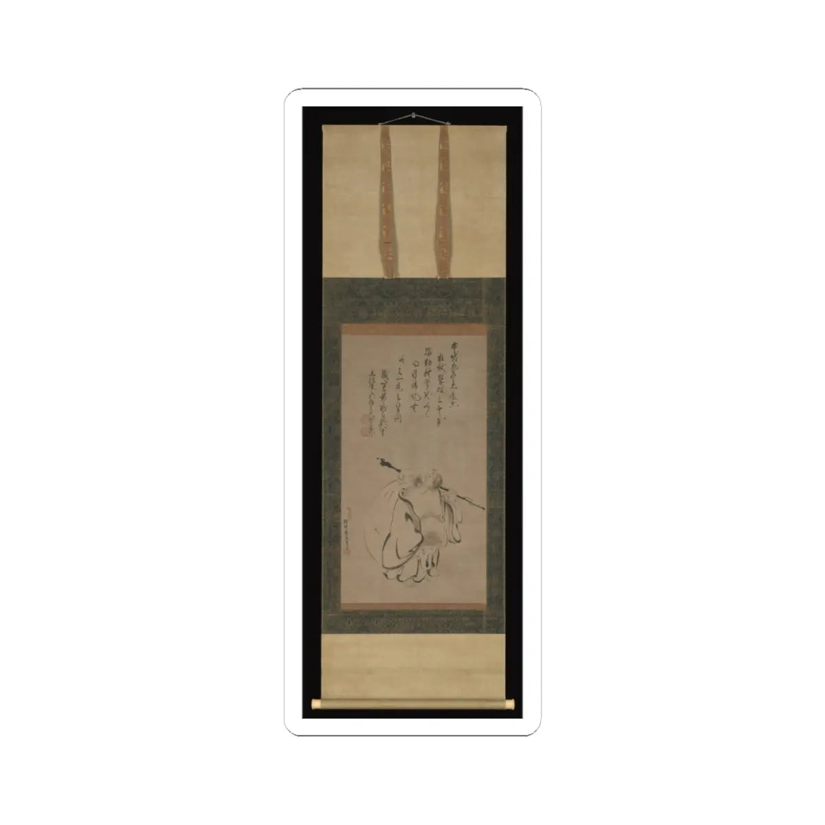 Kano Takanobu - Hotei - 1616 v2 - STICKER Vinyl Kiss-Cut Decal