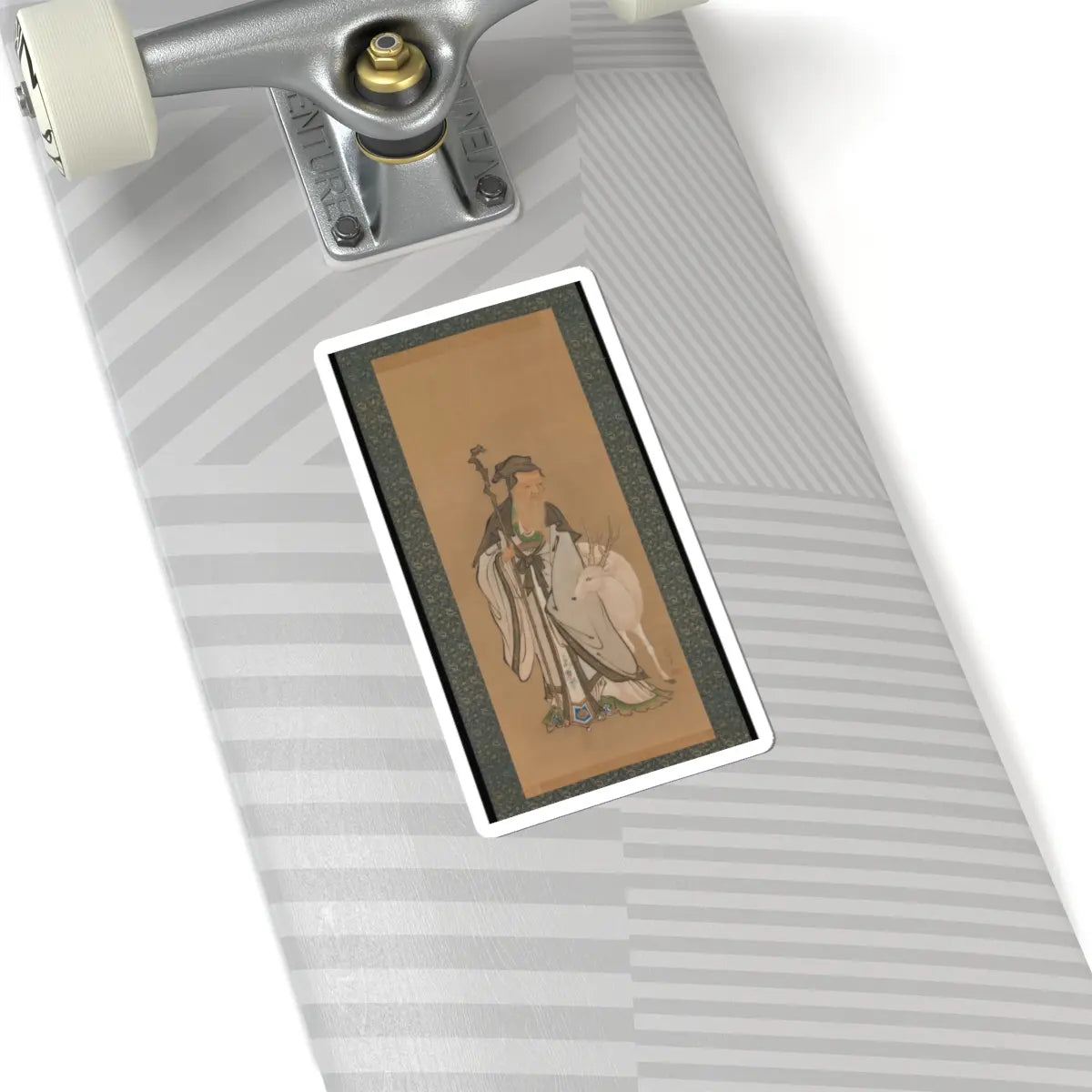Kano Tanshin (Moromichi) - Jurōjin - early 19th century v1 - STICKER Vinyl Kiss-Cut Decal