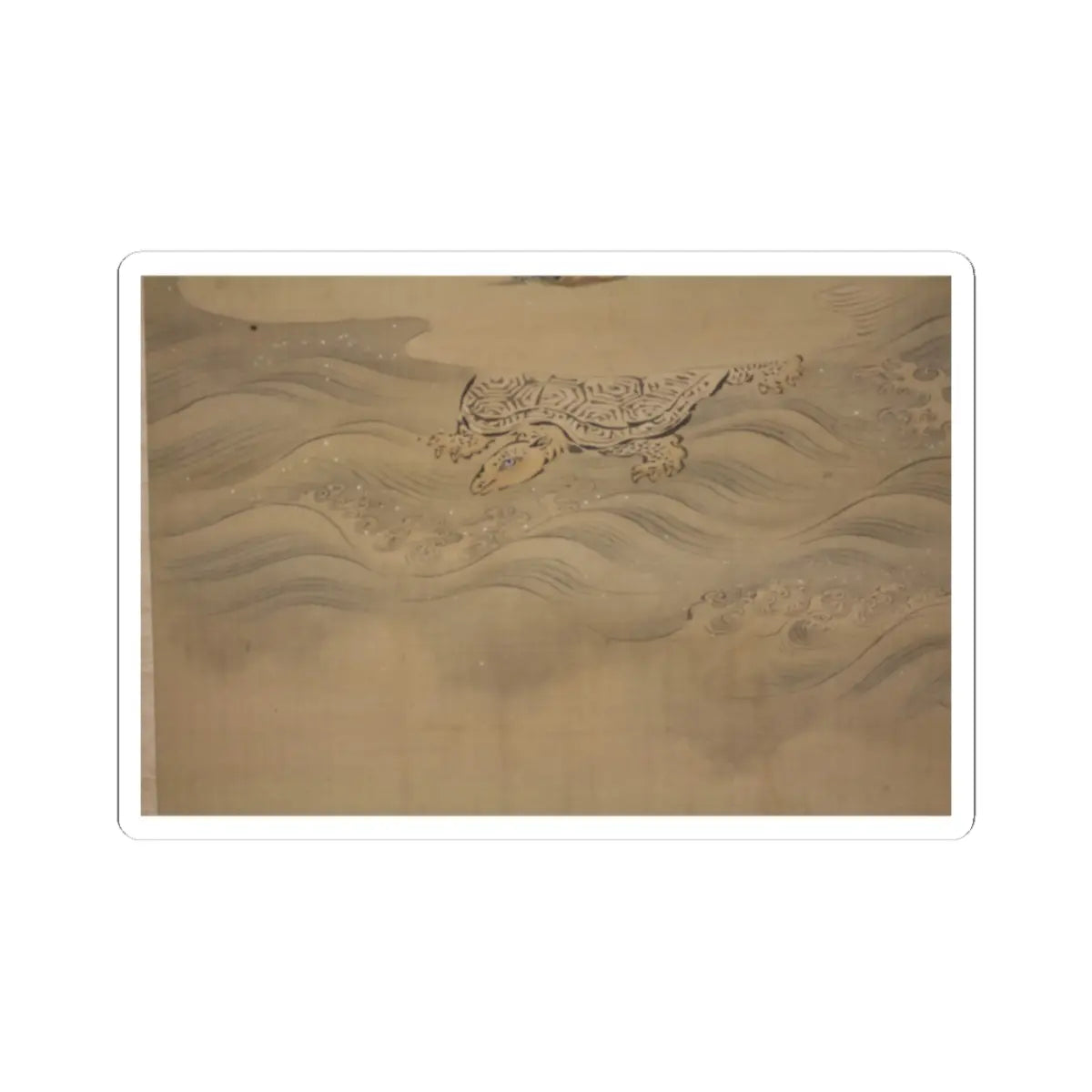 Kano Tansui Moritsune - Mount Penglai with Eight Views of Xiao and Xiang - 19th century v16 - STICKER Vinyl Kiss-Cut Decal
