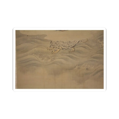 Kano Tansui Moritsune - Mount Penglai with Eight Views of Xiao and Xiang - 19th century v16 - STICKER Vinyl Kiss-Cut Decal
