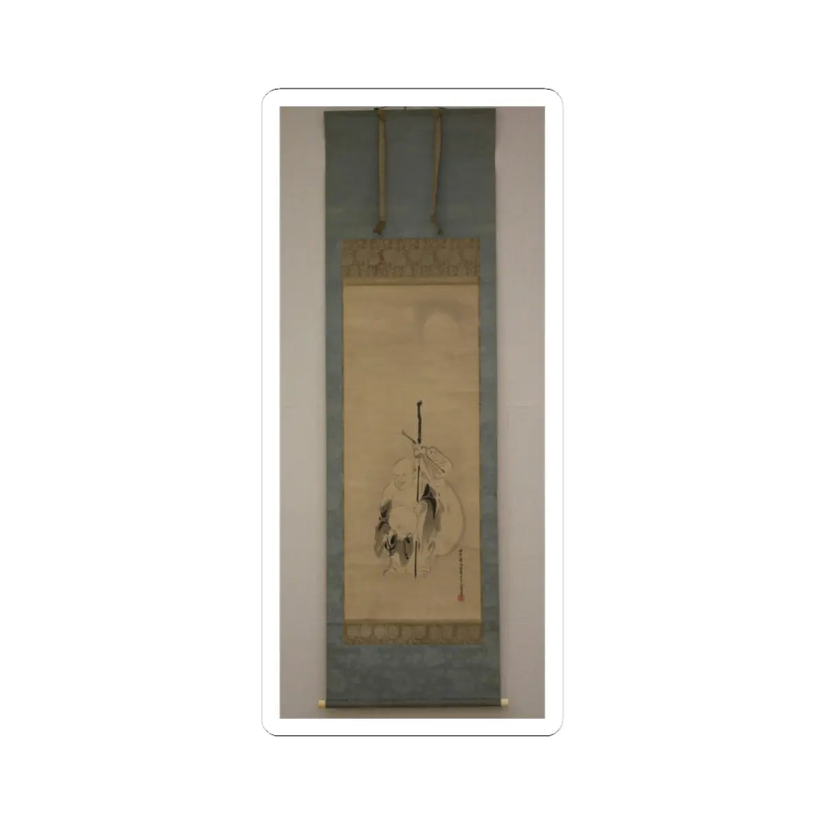 Kano Tan'yū - Hotei - probably 17th or 18th century v2 - STICKER Vinyl Kiss-Cut Decal
