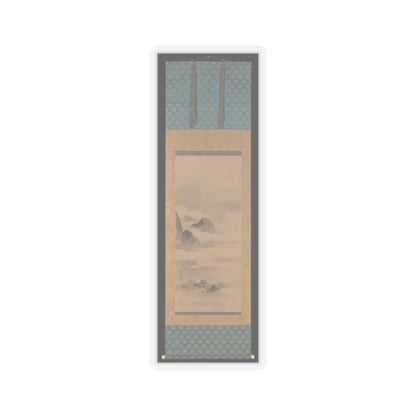 Kano Tan'yū - Landscape in Moonlight - after 1662 v2 - STICKER Vinyl Kiss-Cut Decal