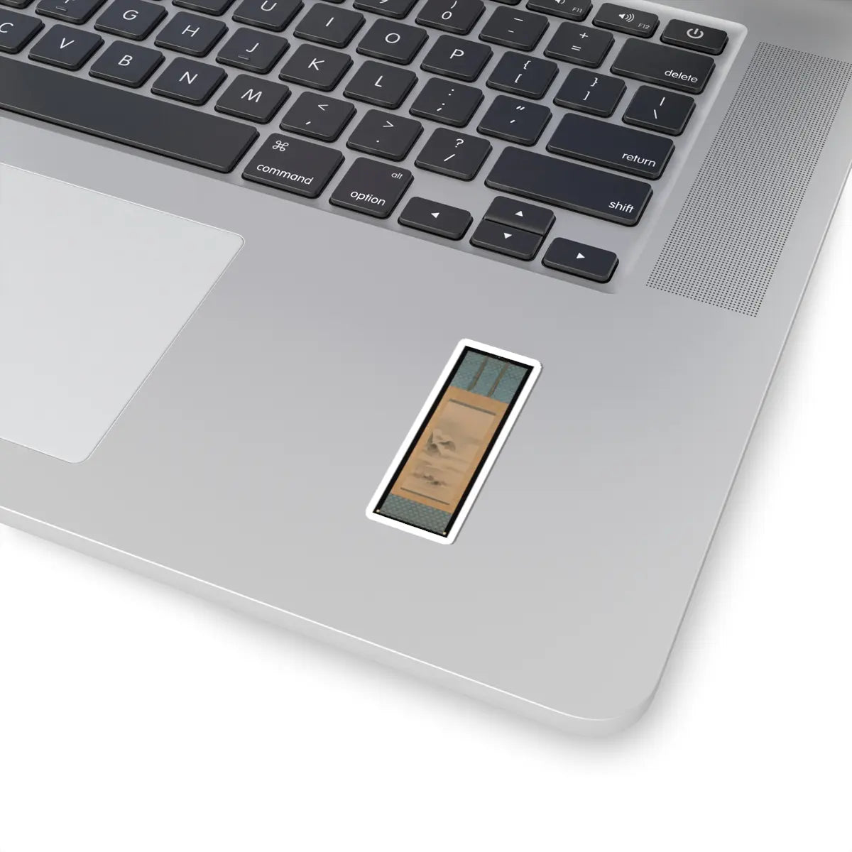 Kano Tan'yū - Landscape in Moonlight - after 1662 v2 - STICKER Vinyl Kiss-Cut Decal