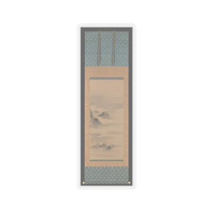 Kano Tan'yū - Landscape in Moonlight - after 1662 v2 - STICKER Vinyl Kiss-Cut Decal