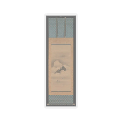 Kano Tan'yū - Landscape in Moonlight - after 1662 v3 - STICKER Vinyl Kiss-Cut Decal