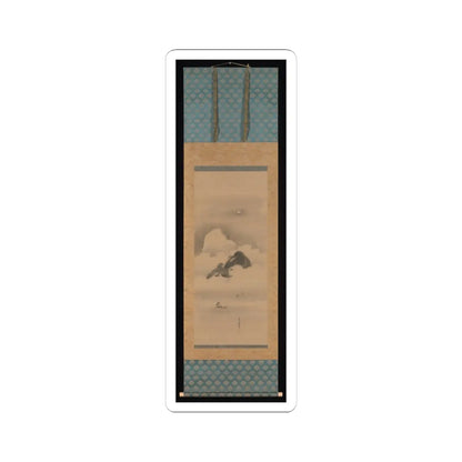Kano Tan'yū - Landscape in Moonlight - after 1662 v3 - STICKER Vinyl Kiss-Cut Decal