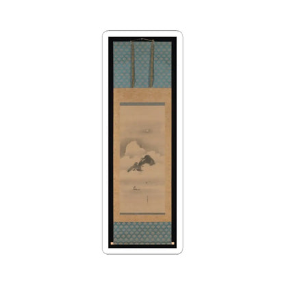 Kano Tan'yū - Landscape in Moonlight - after 1662 v3 - STICKER Vinyl Kiss-Cut Decal