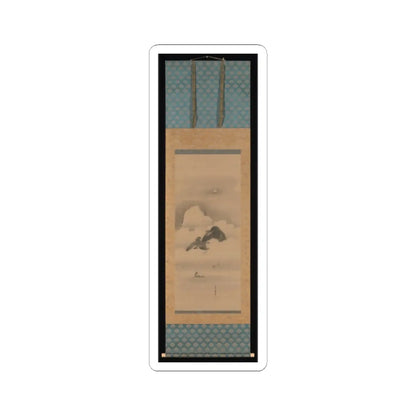 Kano Tan'yū - Landscape in Moonlight - after 1662 v3 - STICKER Vinyl Kiss-Cut Decal