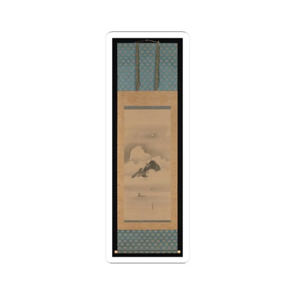 Kano Tan'yū - Landscape in Moonlight - after 1662 v3 - STICKER Vinyl Kiss-Cut Decal