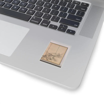 Kano Tan'yū - Landscapes of the Four Seasons - 1630s v3 - STICKER Vinyl Kiss-Cut Decal