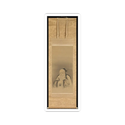Kano Tan'yū - Portrait of Emperor Shennong - 1665 v1 - STICKER Vinyl Kiss-Cut Decal