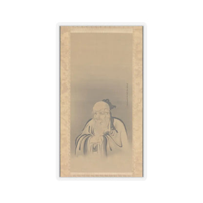 Kano Tan'yū - Portrait of Emperor Shennong - 1665 v2 - STICKER Vinyl Kiss-Cut Decal