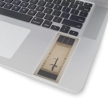 Kano Tan'yū - Sparrow and Bamboo - 17th–18th century v4 - STICKER Vinyl Kiss-Cut Decal