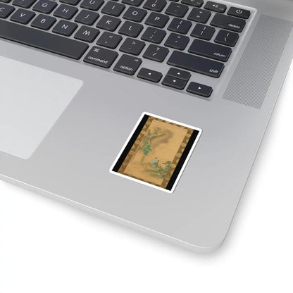 Kano Tsunenobu - Nunobiki Waterfall, Mount Yoshino, and Tatsuta River - after 1709 v3 - STICKER Vinyl Kiss-Cut Decal