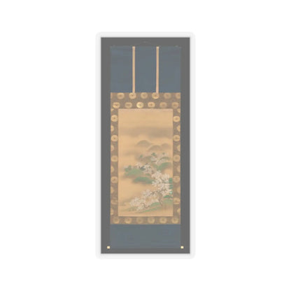 Kano Tsunenobu - Nunobiki Waterfall, Mount Yoshino, and Tatsuta River - after 1709 v5 - STICKER Vinyl Kiss-Cut Decal