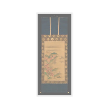 Kano Tsunenobu - Nunobiki Waterfall, Mount Yoshino, and Tatsuta River - after 1709 v7 - STICKER Vinyl Kiss-Cut Decal