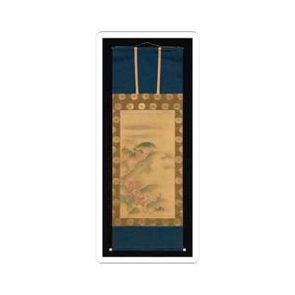 Kano Tsunenobu - Nunobiki Waterfall, Mount Yoshino, and Tatsuta River - after 1709 v7 - STICKER Vinyl Kiss-Cut Decal