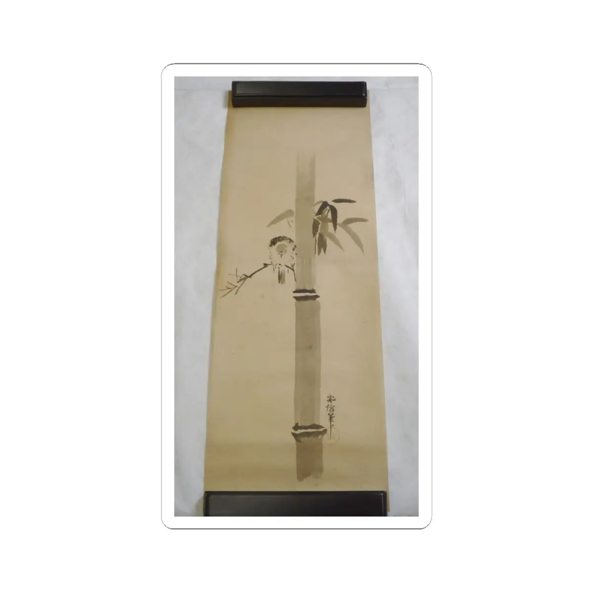 Kano Yasunobu - Japanese Drawing - early 19th century v1 - STICKER Vinyl Kiss-Cut Decal