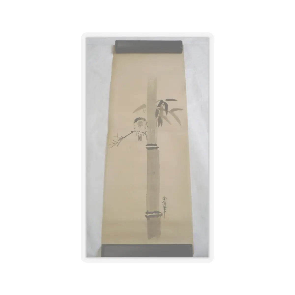 Kano Yasunobu - Japanese Drawing - early 19th century v1 - STICKER Vinyl Kiss-Cut Decal