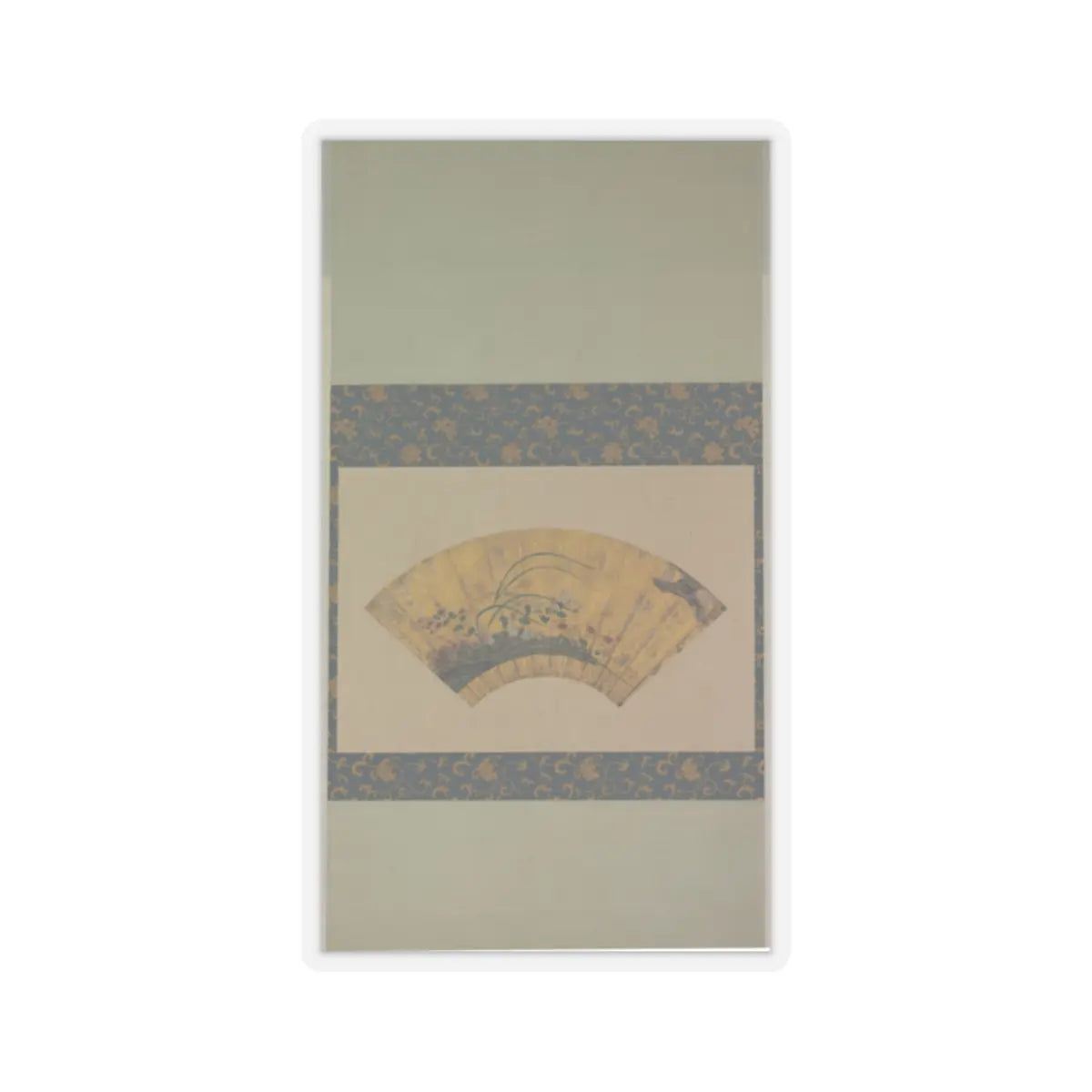 Kano Yukinobu 狩野之信 - Moon over an Autumn Moor - 16th century - STICKER Vinyl Kiss-Cut Decal