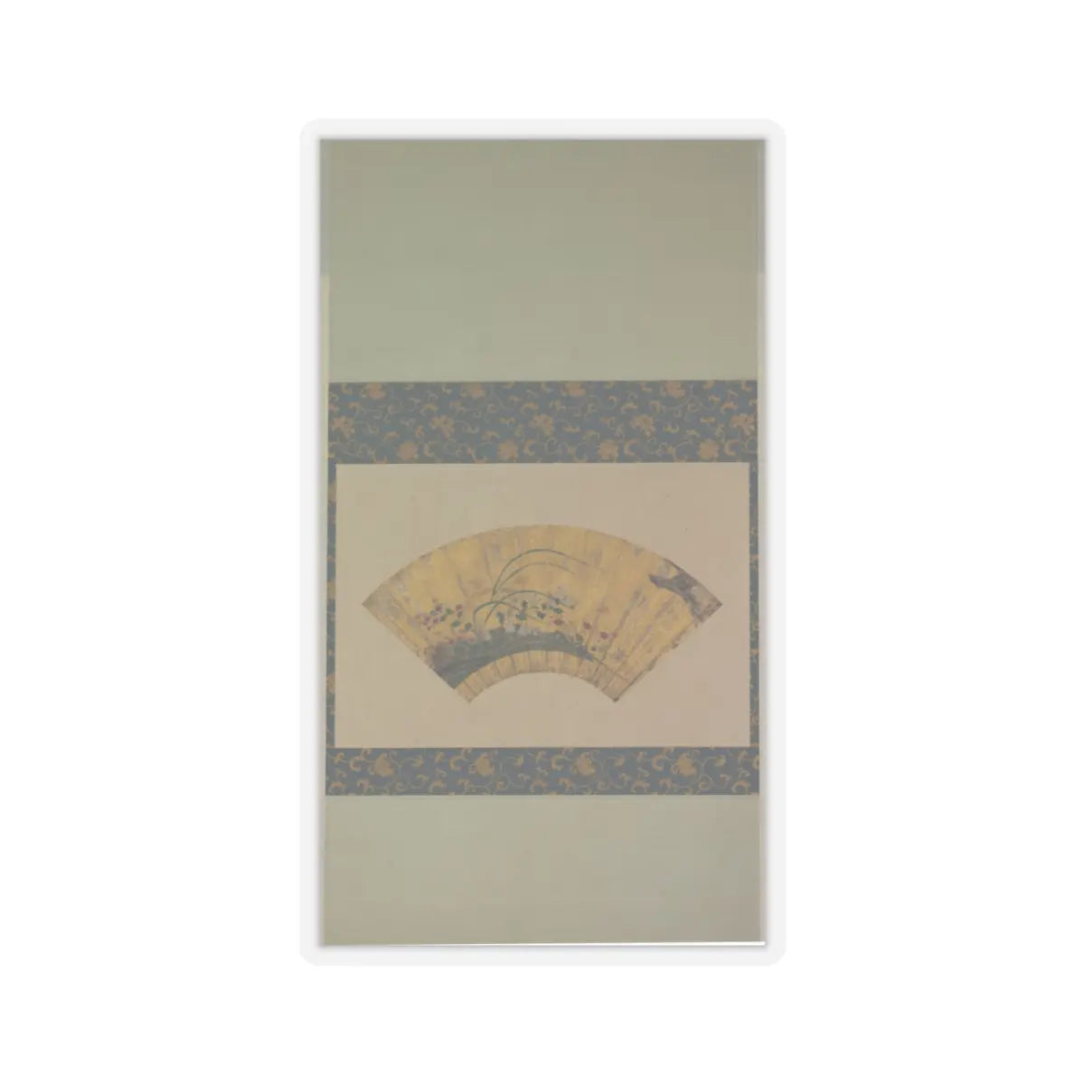 Kano Yukinobu 狩野之信 - Moon over an Autumn Moor - 16th century - STICKER Vinyl Kiss-Cut Decal