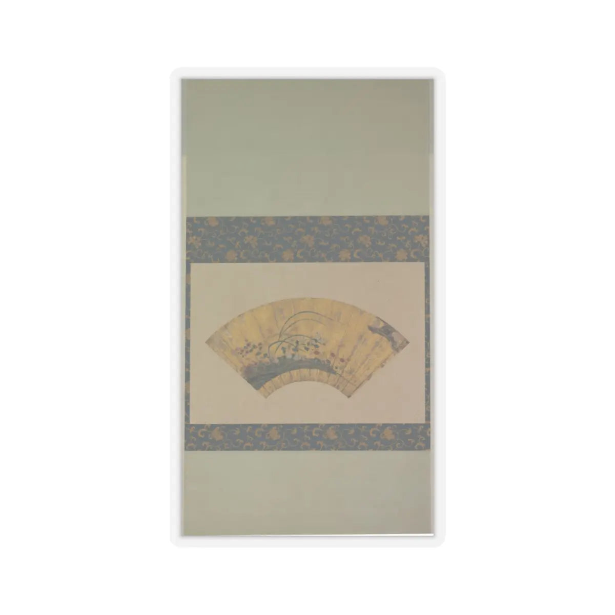 Kano Yukinobu 狩野之信 - Moon over an Autumn Moor - 16th century - STICKER Vinyl Kiss-Cut Decal