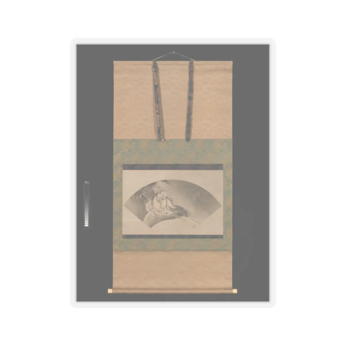 Kano Yukinobu 狩野之信 - The Daoist Immortal Liezi Flying on a Cloud - 16th century v2 - STICKER Vinyl Kiss-Cut Decal