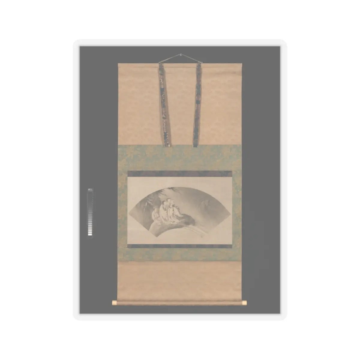 Kano Yukinobu 狩野之信 - The Daoist Immortal Liezi Flying on a Cloud - 16th century v2 - STICKER Vinyl Kiss-Cut Decal