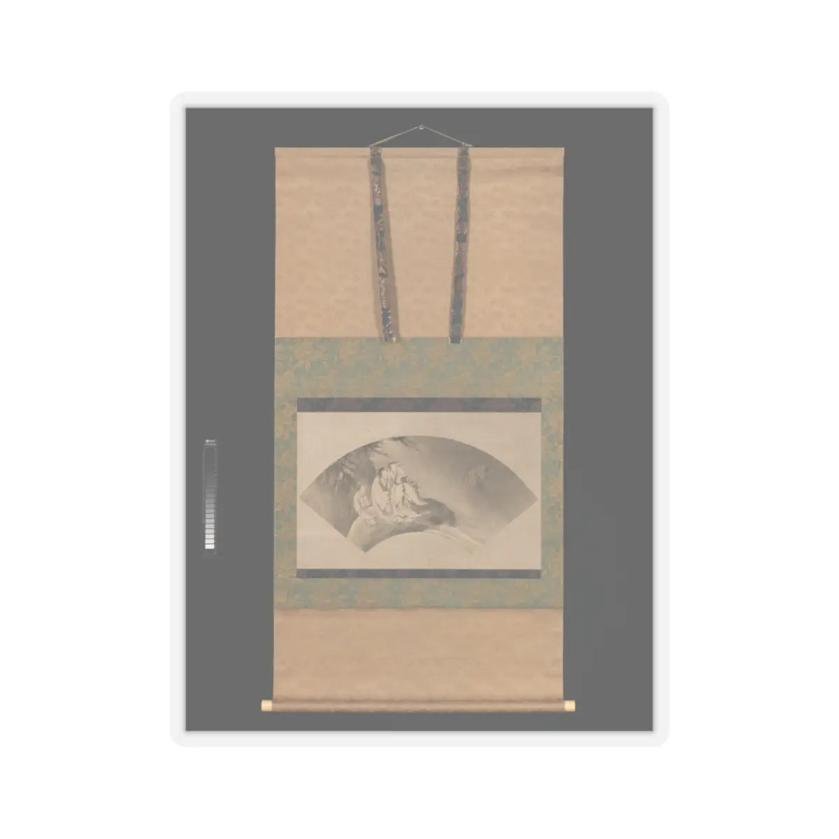 Kano Yukinobu 狩野之信 - The Daoist Immortal Liezi Flying on a Cloud - 16th century v2 - STICKER Vinyl Kiss-Cut Decal