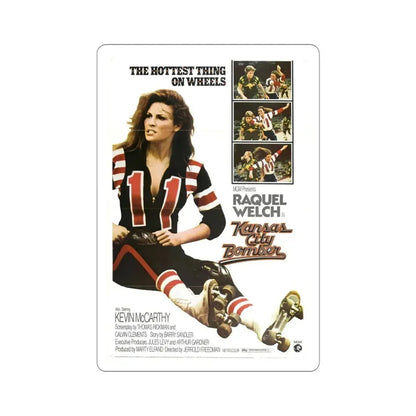 Kansas City Bomber 1972 Movie Poster STICKER Vinyl Die-Cut Decal 4 Inch - The Sticker Space