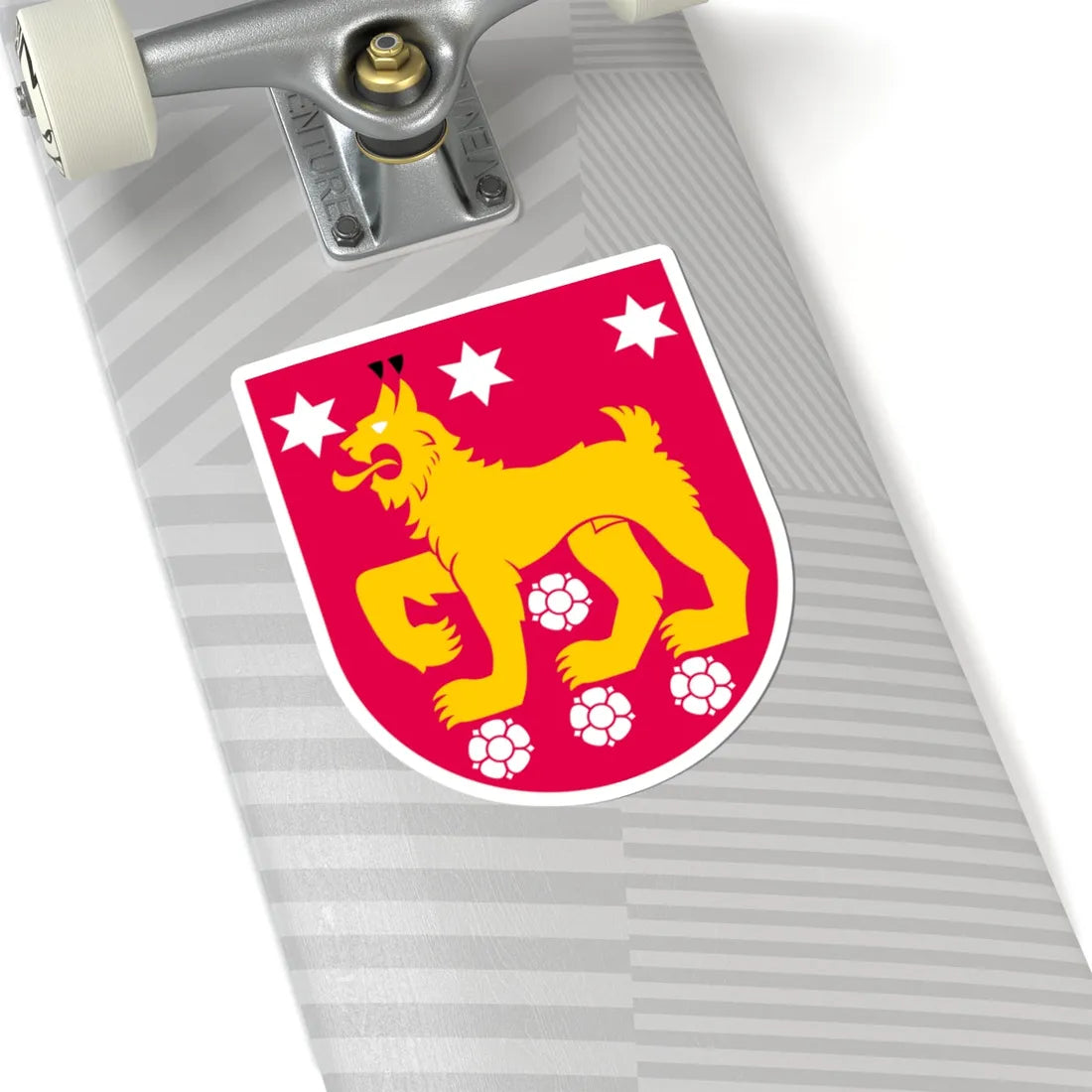 Kanta-Häme.vaakuna (Finland) (Coat of Arms) STICKER Vinyl Kiss-Cut Decal - The Sticker Space