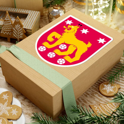 Kanta-Häme.vaakuna (Finland) (Coat of Arms) STICKER Vinyl Kiss-Cut Decal - The Sticker Space