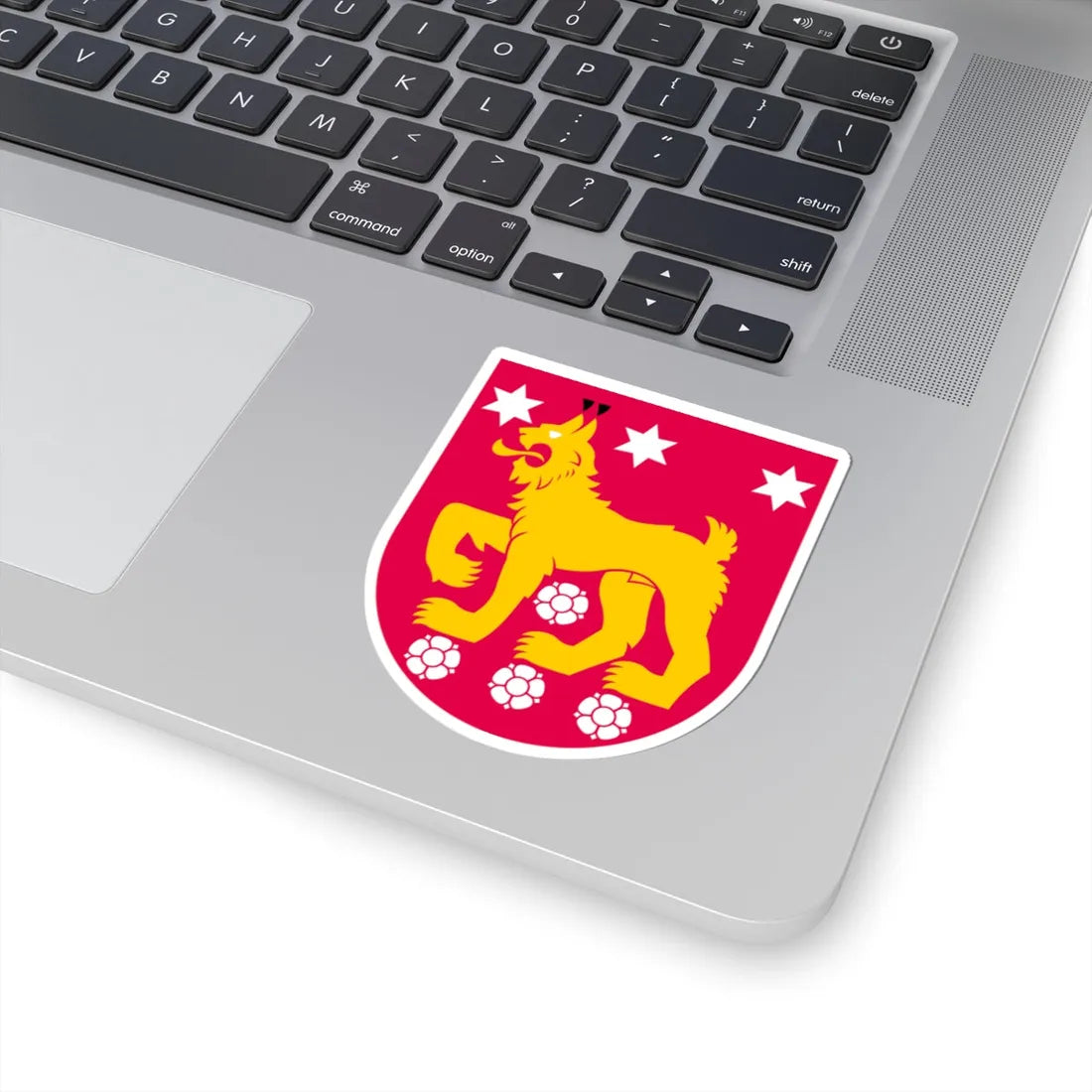 Kanta-Häme.vaakuna (Finland) (Coat of Arms) STICKER Vinyl Kiss-Cut Decal - The Sticker Space