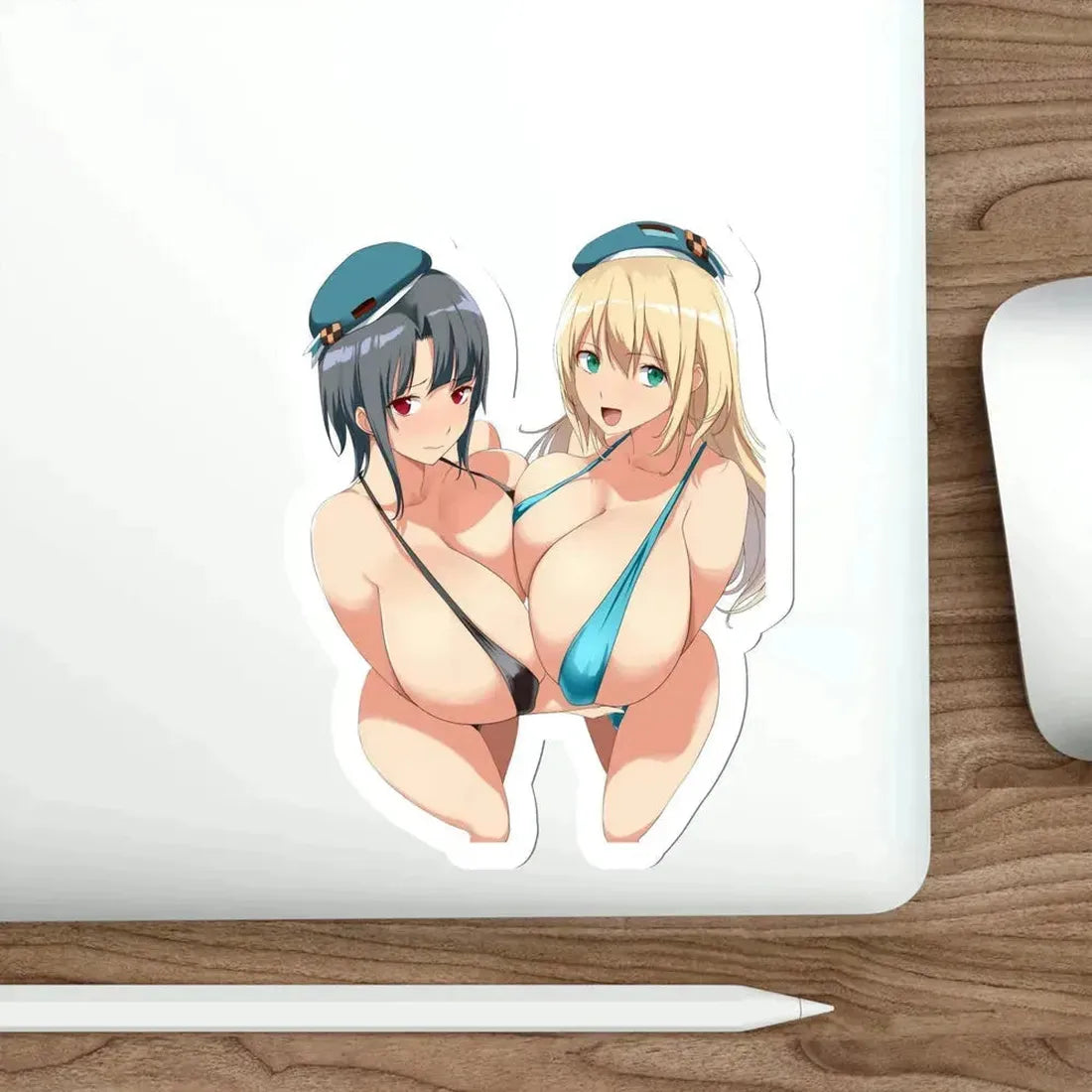 Kantai Collection - Atago and Takao (Anime/Ecchi/Waifu) STICKER Vinyl Die-Cut Decal - The Sticker Space