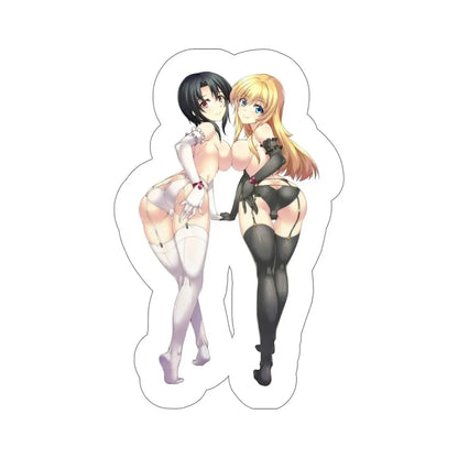 Kantai Collection - Atago and Takao v3 (Anime/Ecchi/Waifu) STICKER Vinyl Die-Cut Decal - The Sticker Space