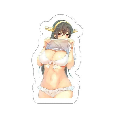 Kantai Collection - Haruna (Anime/Ecchi/Waifu) STICKER Vinyl Die-Cut Decal 6 Inch - The Sticker Space