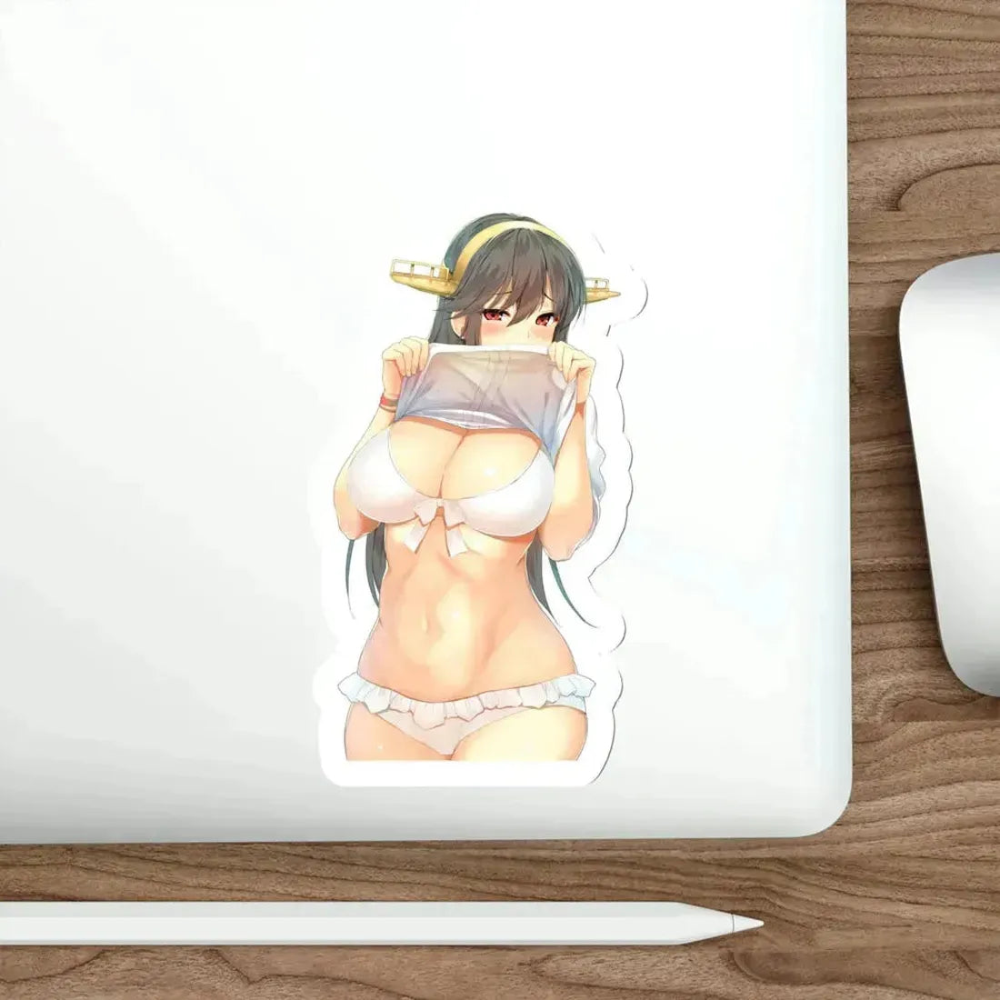 Kantai Collection - Haruna (Anime/Ecchi/Waifu) STICKER Vinyl Die-Cut Decal - The Sticker Space