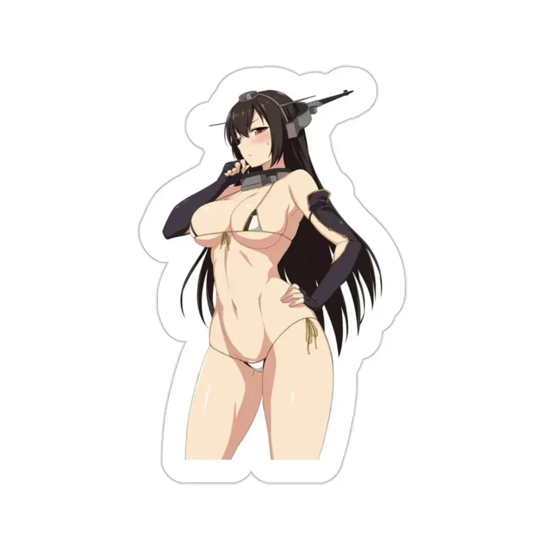 Kantai Collection - Nagato (Anime/Ecchi/Waifu) STICKER Vinyl Die-Cut Decal 2 Inch - The Sticker Space