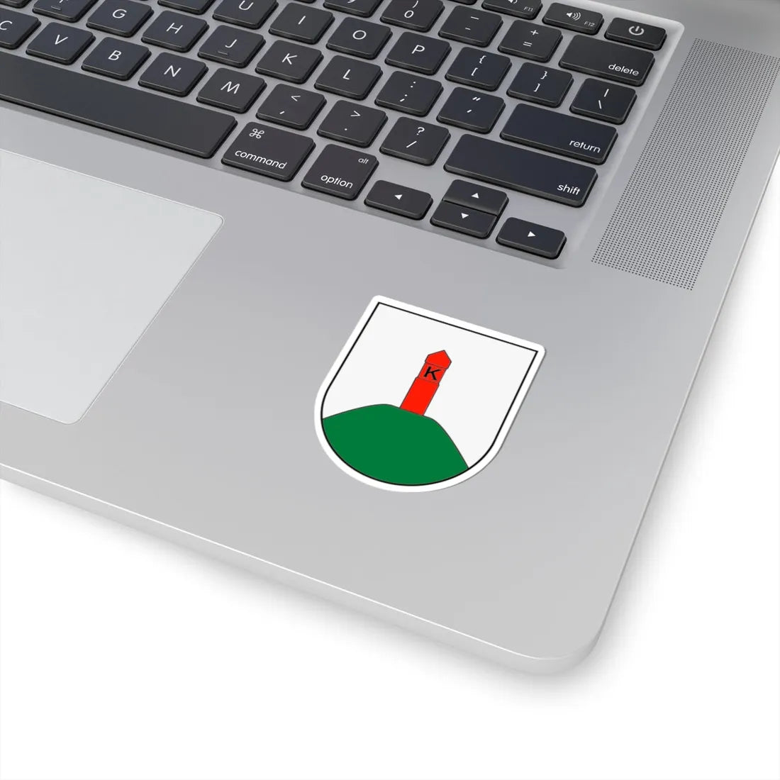 Kapciamiestis COA (Lithuania) (Coat of Arms) STICKER Vinyl Kiss-Cut Decal - The Sticker Space