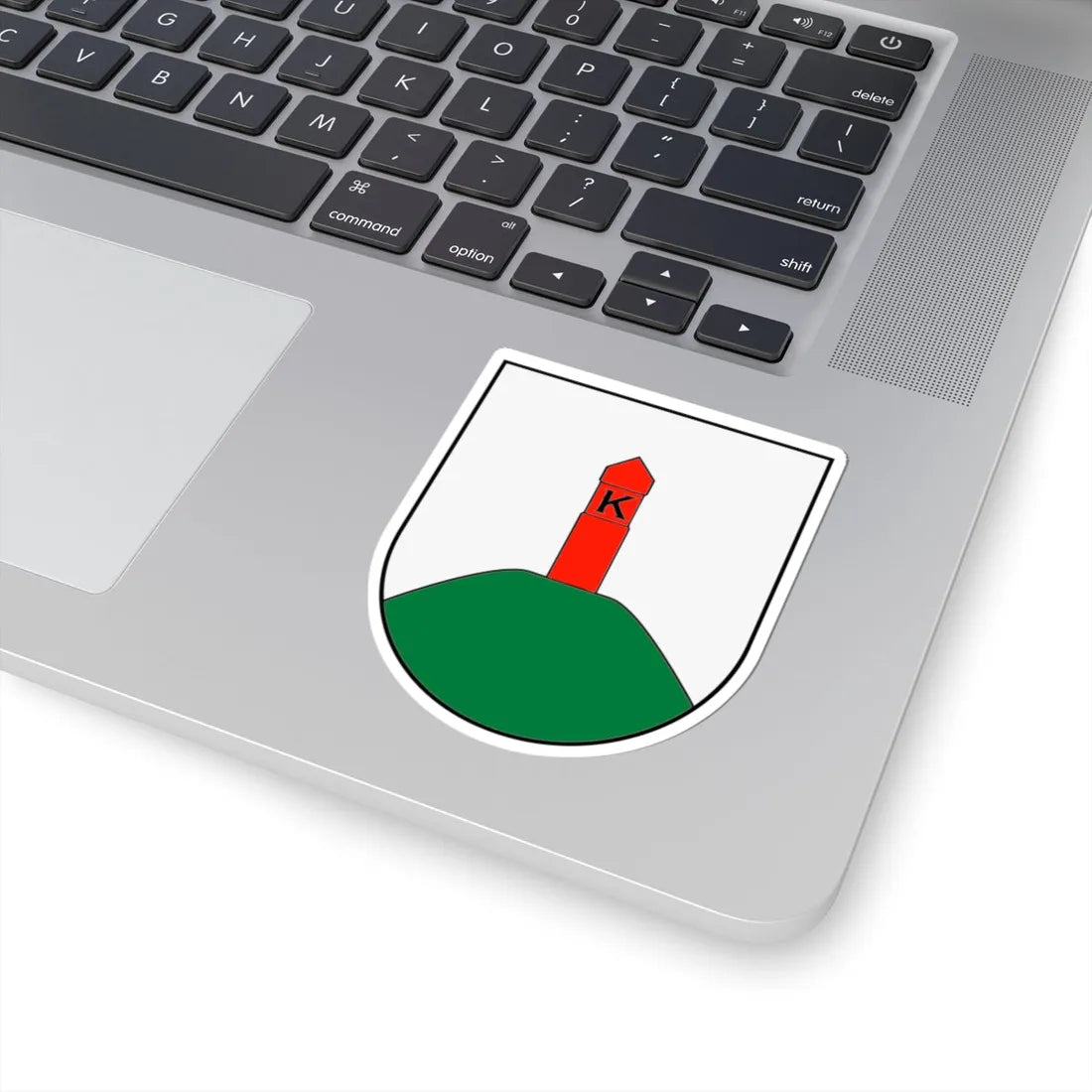 Kapciamiestis COA (Lithuania) (Coat of Arms) STICKER Vinyl Kiss-Cut Decal - The Sticker Space