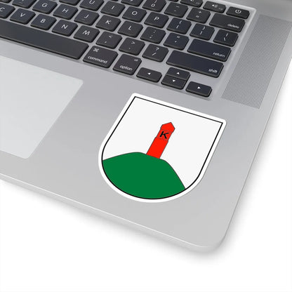 Kapciamiestis COA (Lithuania) (Coat of Arms) STICKER Vinyl Kiss-Cut Decal - The Sticker Space