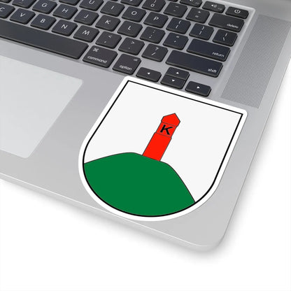 Kapciamiestis COA (Lithuania) (Coat of Arms) STICKER Vinyl Kiss-Cut Decal - The Sticker Space