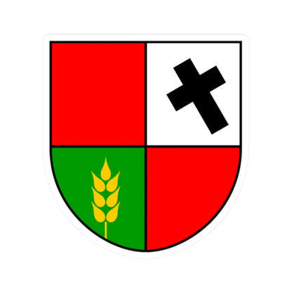 Kapela (Croatia) (Coat of Arms) STICKER Vinyl Kiss-Cut Decal 2 Inch White - The Sticker Space