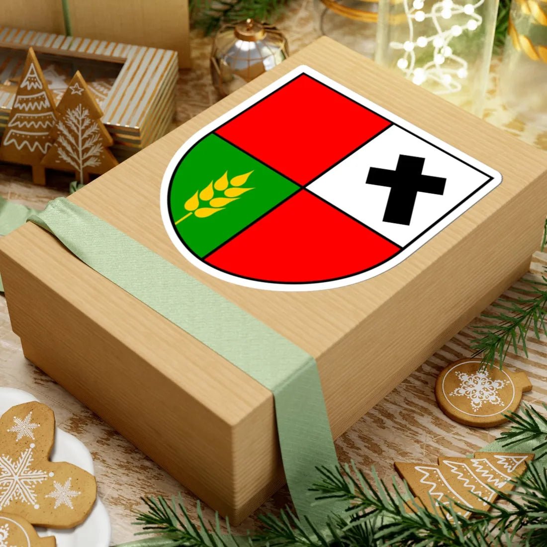 Kapela (Croatia) (Coat of Arms) STICKER Vinyl Kiss-Cut Decal - The Sticker Space